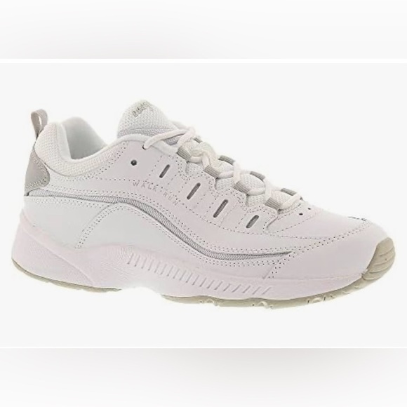 Easy Spirit Shoes - (1689) Easy Spirit Women's Romy Sneaker White silver glitter New 9 1/2 M